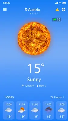 Solar Weather android App screenshot 4